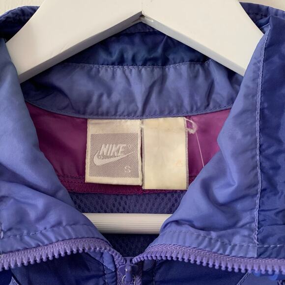 80s Nike Lightweight Windbreaker Jacket Size S - Picture 3 of 5